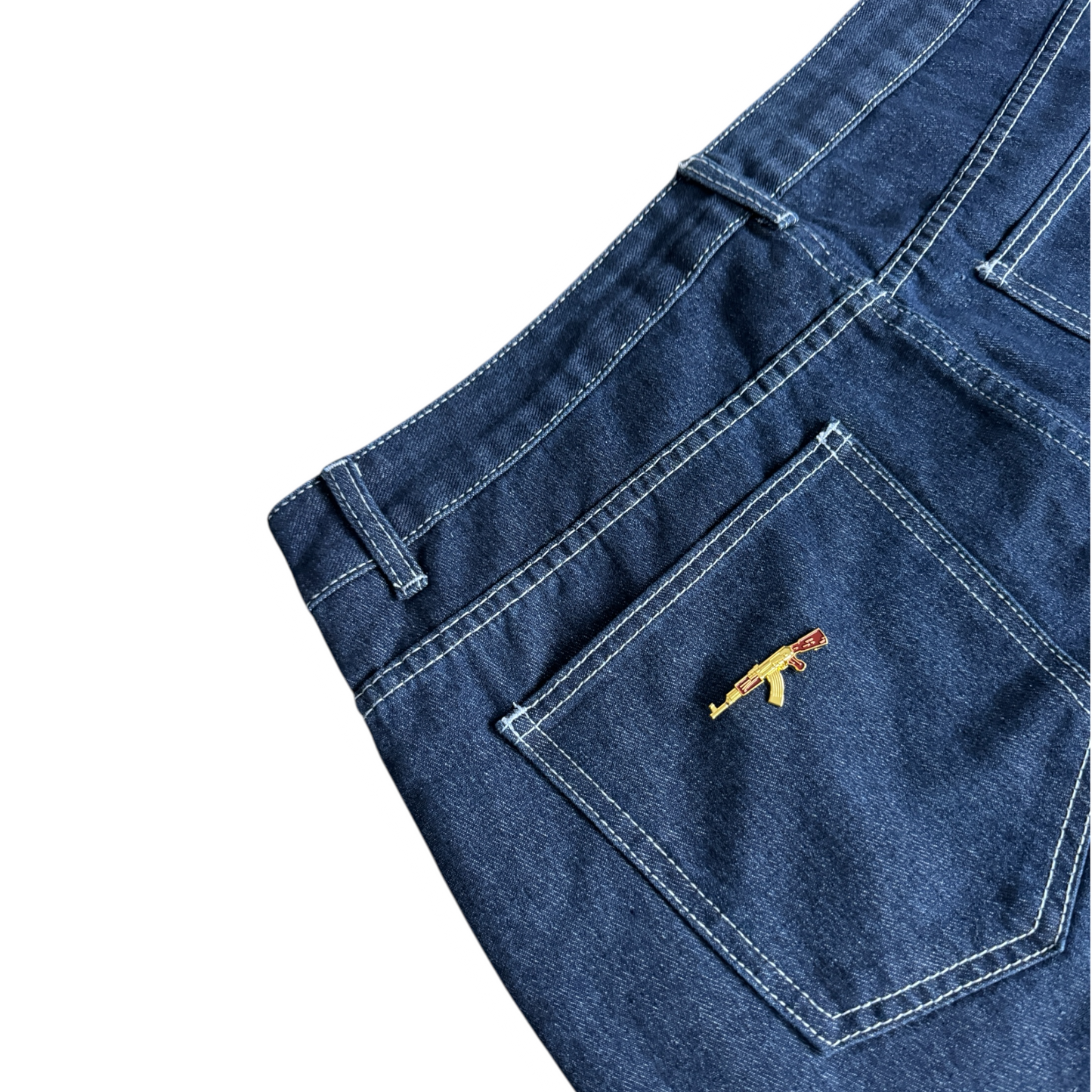 STARBOY DENIM JEANS (NAVY BLUE)