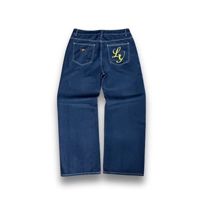 STARBOY DENIM JEANS (NAVY BLUE)