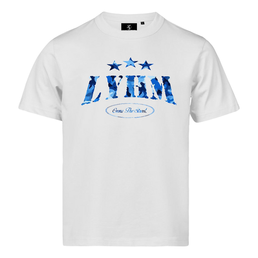 CAMOU T-SHIRT (BLUE)