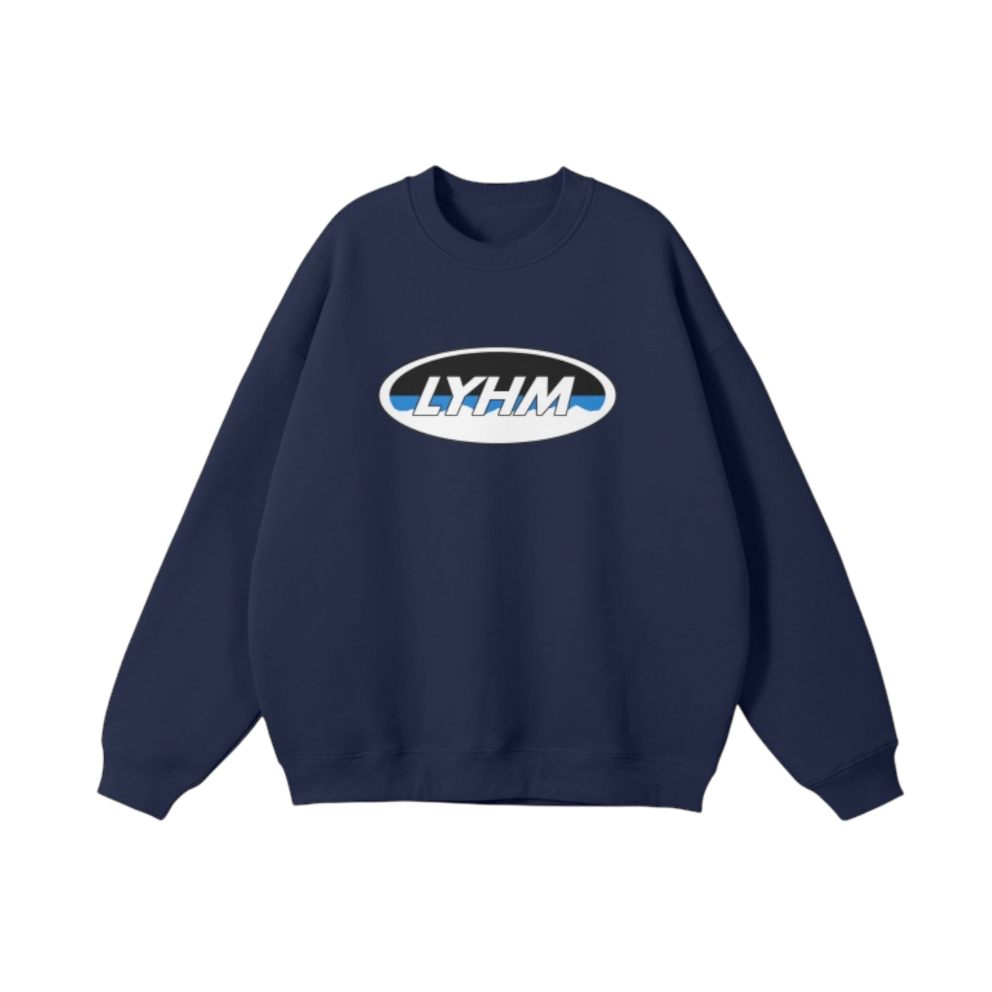 Navy Blue Fleece Sweatshirt
