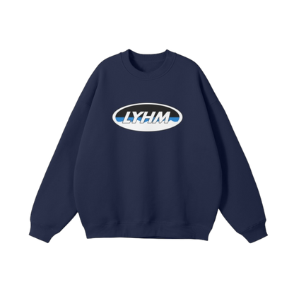 Navy Blue Fleece Sweatshirt