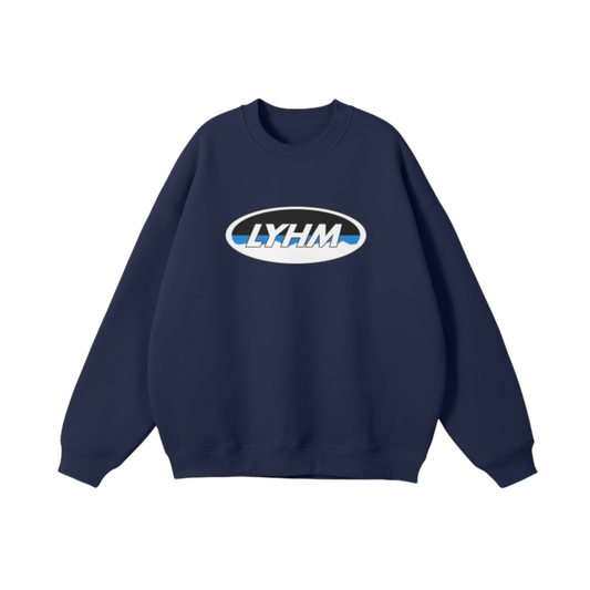 Navy Blue Fleece Sweatshirt