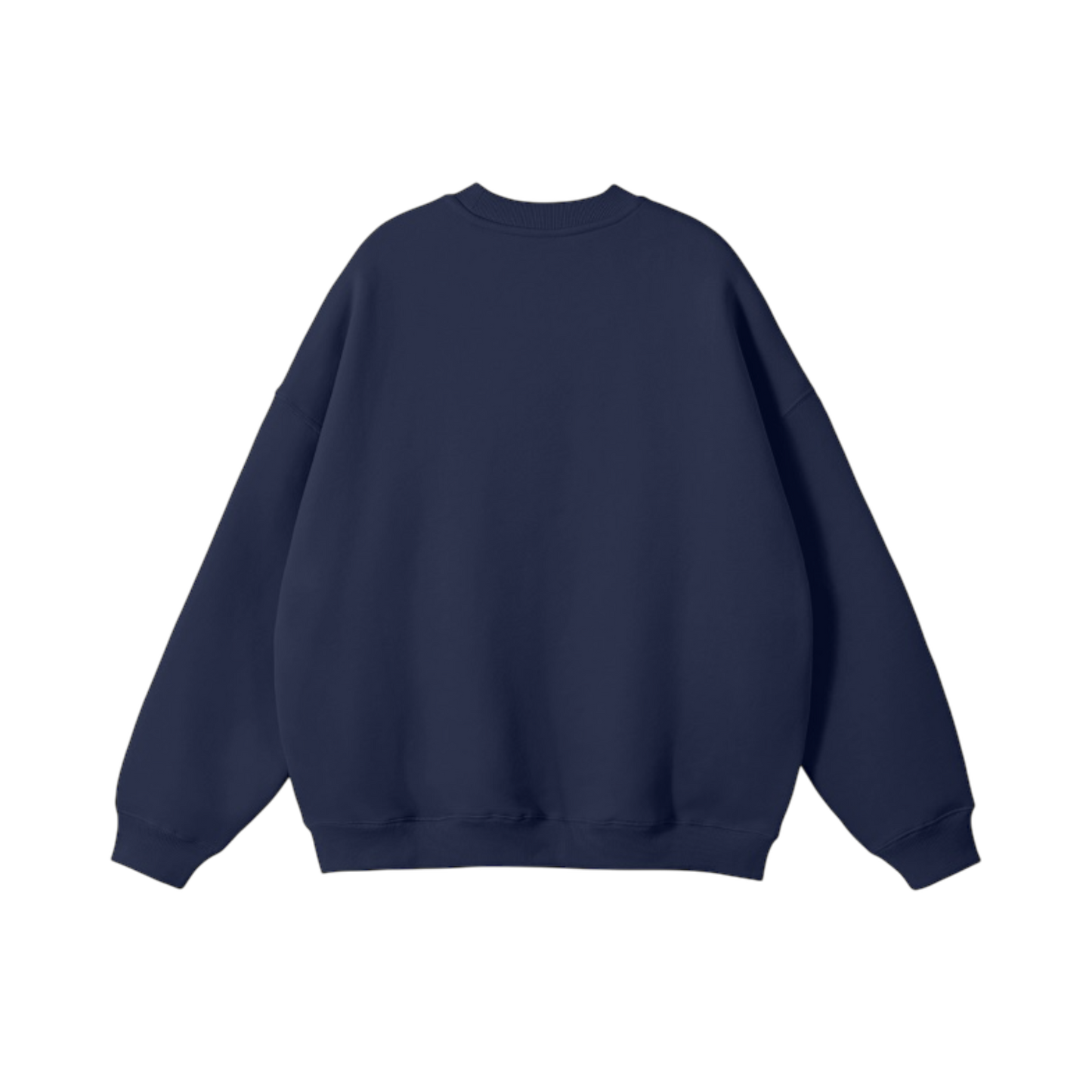 Navy Blue Fleece Sweatshirt