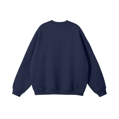 Navy Blue Fleece Sweatshirt
