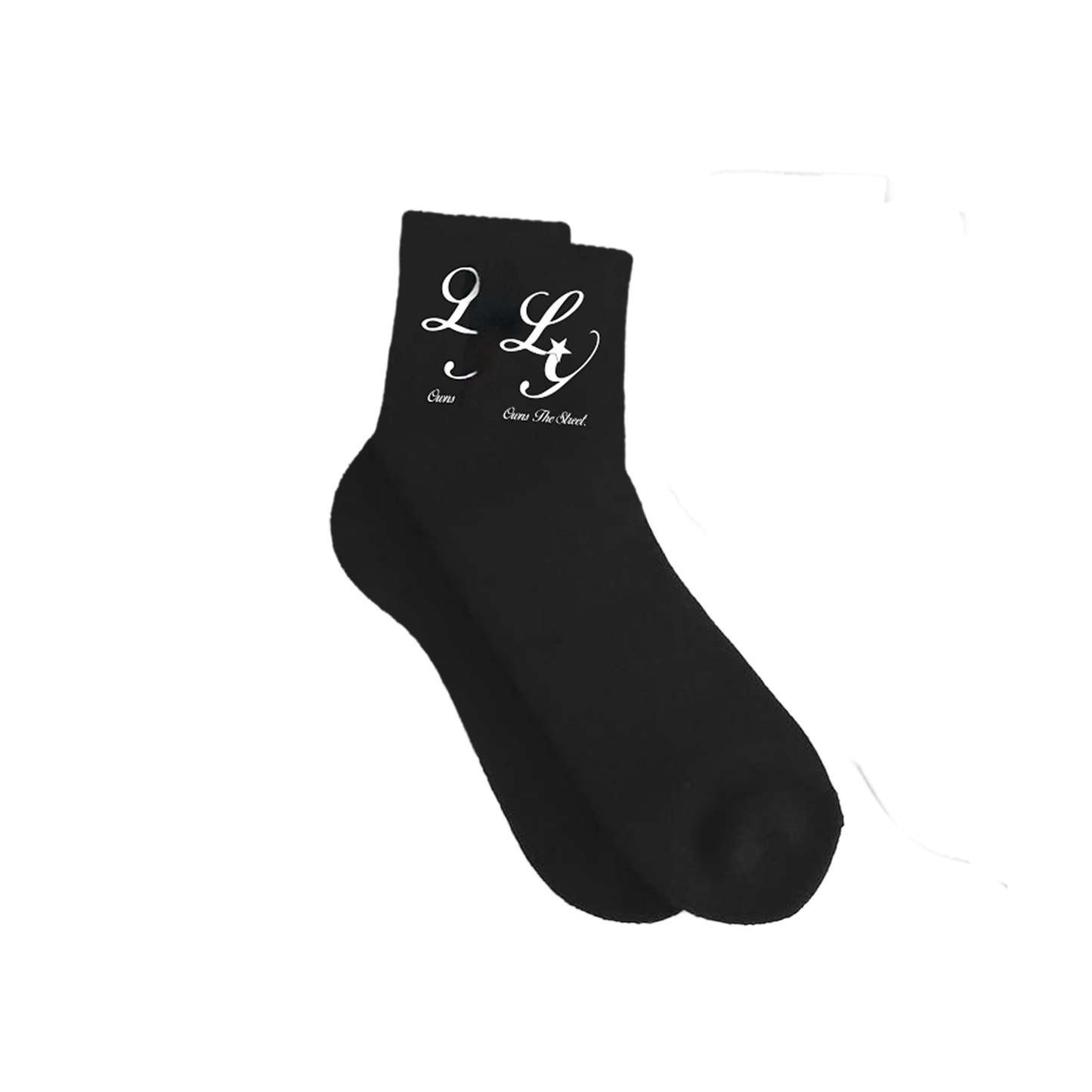 CREWSOCKS - BLACK (3-PACK)