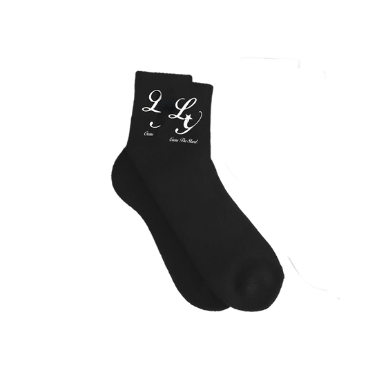 CREWSOCKS - BLACK (3-PACK)